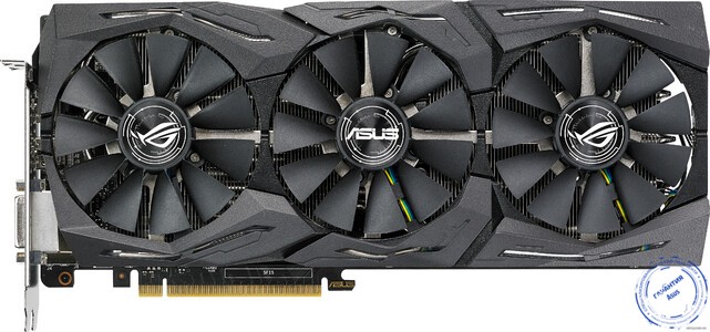 видеокарт ASUS ROG Strix GeForce GTX 1080 Ti OC