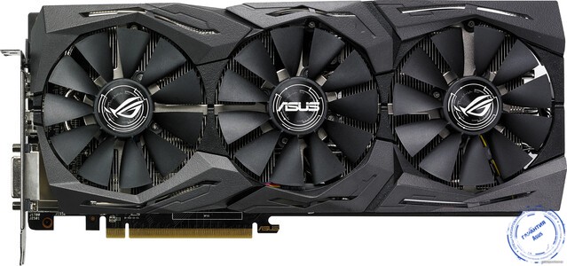 видеокарт ASUS ROG Strix Radeon RX 580