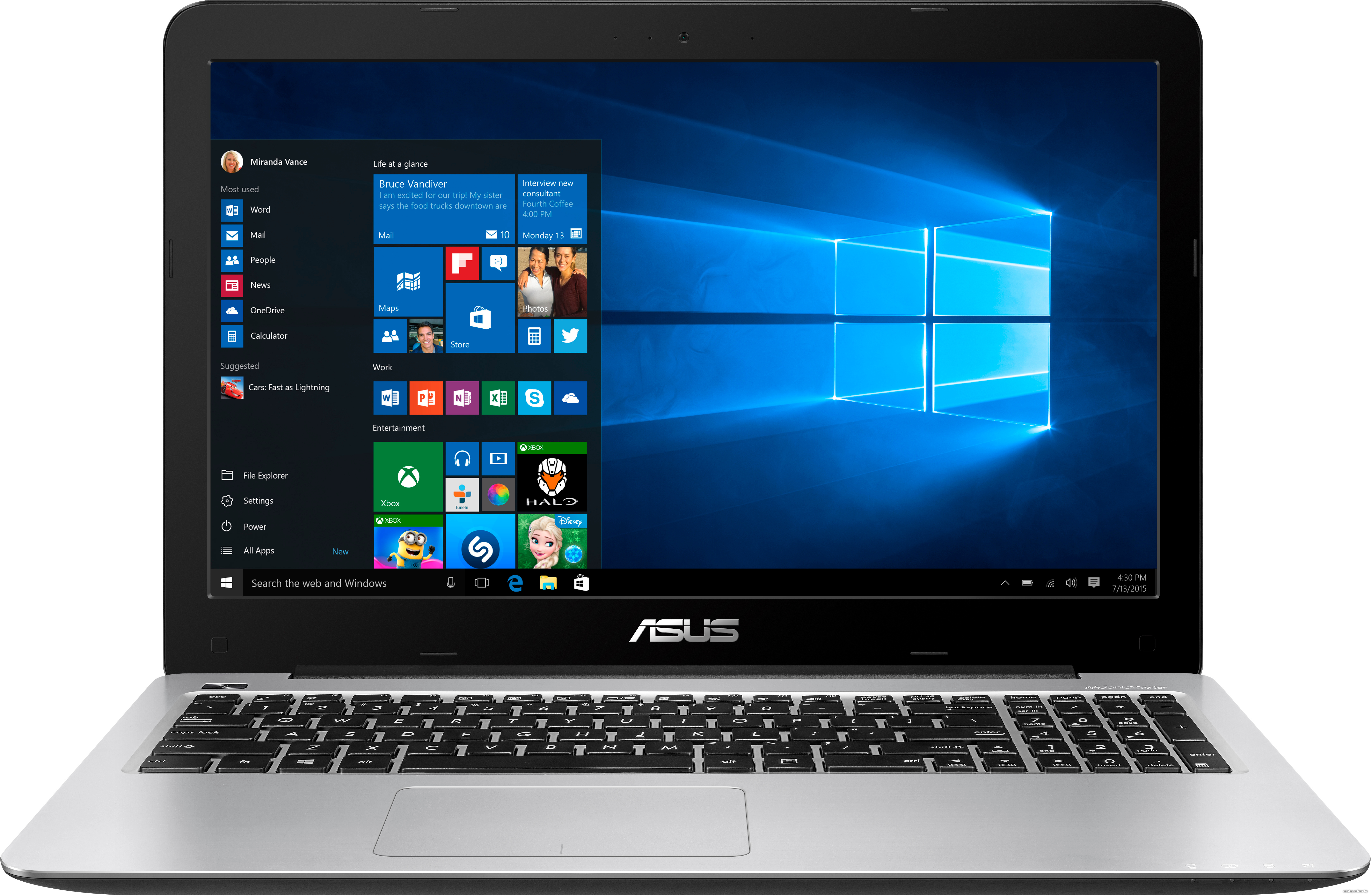 Замена жесткого диска ASUS Vivobook X556UQ-XO760D