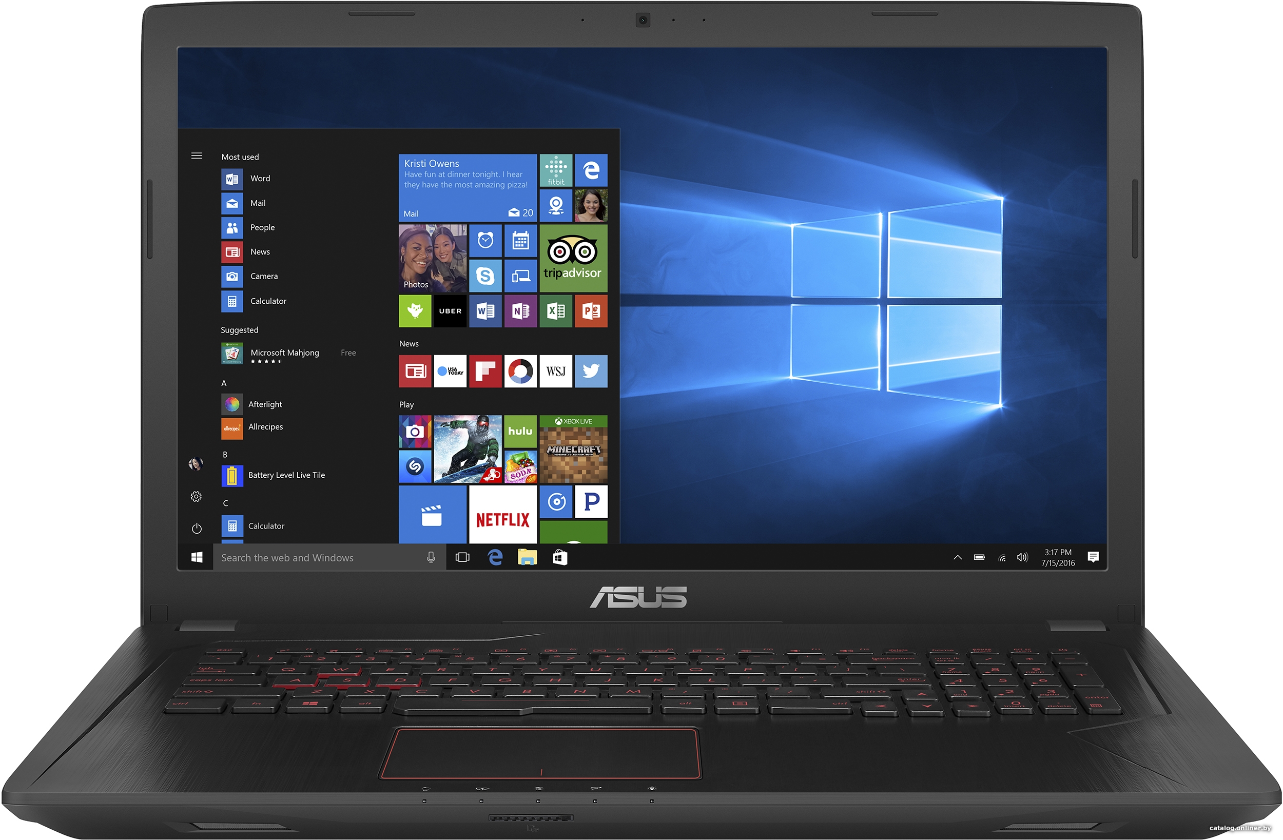 Замена жесткого диска ASUS FX553VE-DM347
