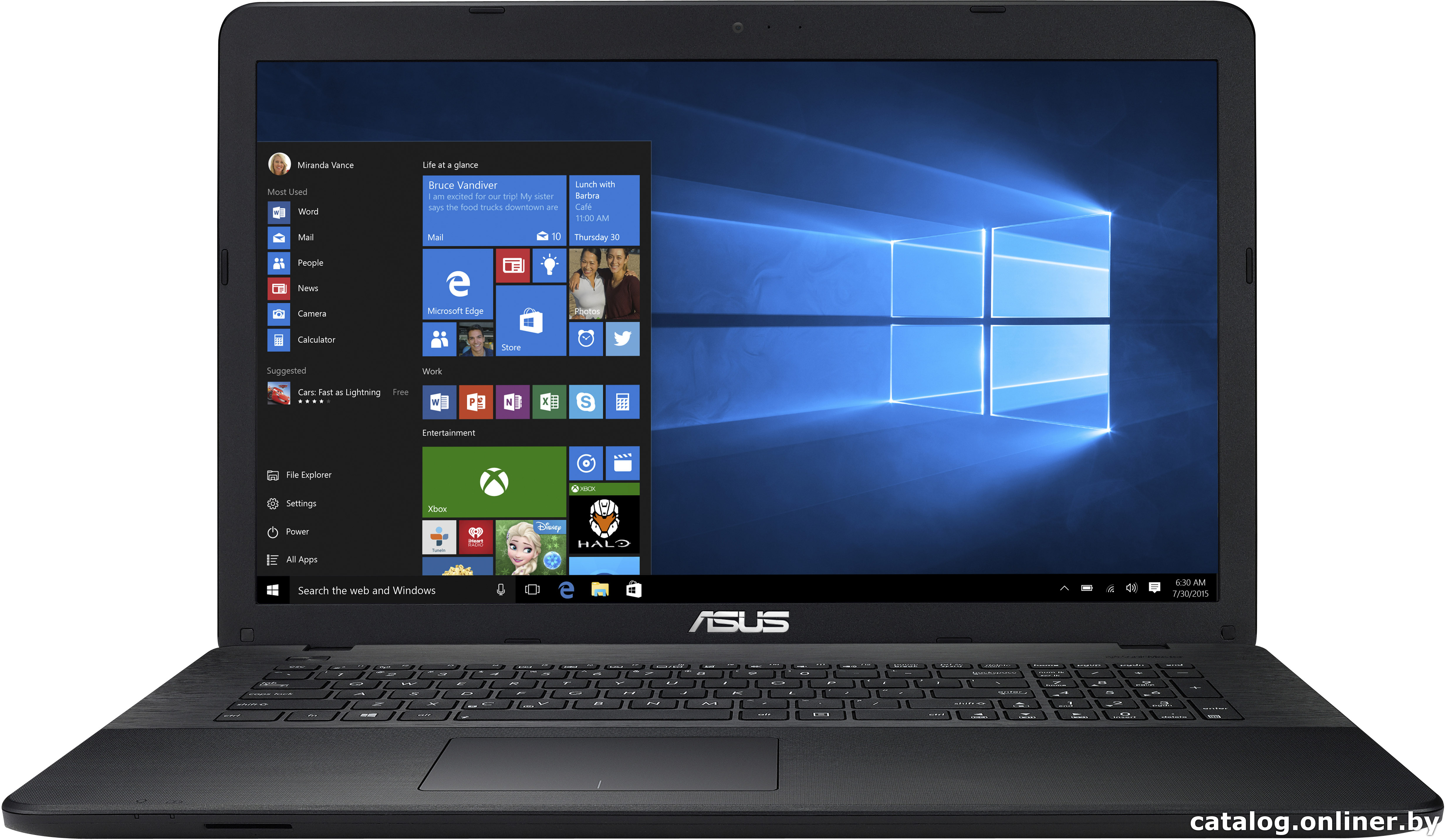 Замена жесткого диска ASUS X751SA-TY125